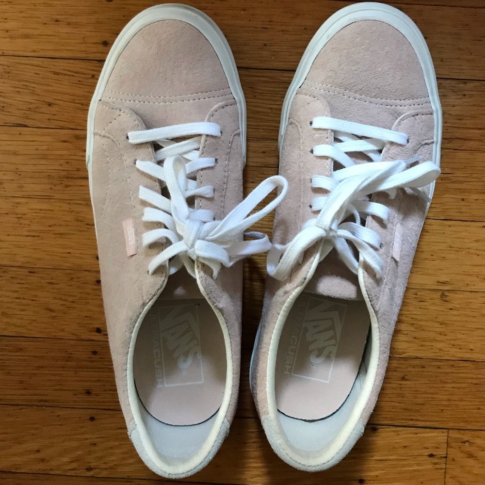 Vans suede, color silver peony, Court DX
